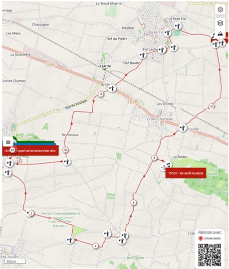Plan du parcours