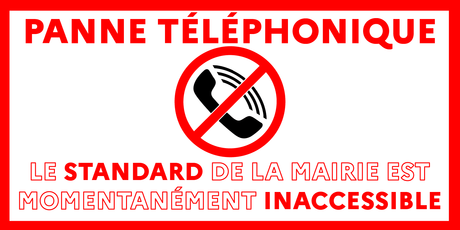 Standard téléphonique HS