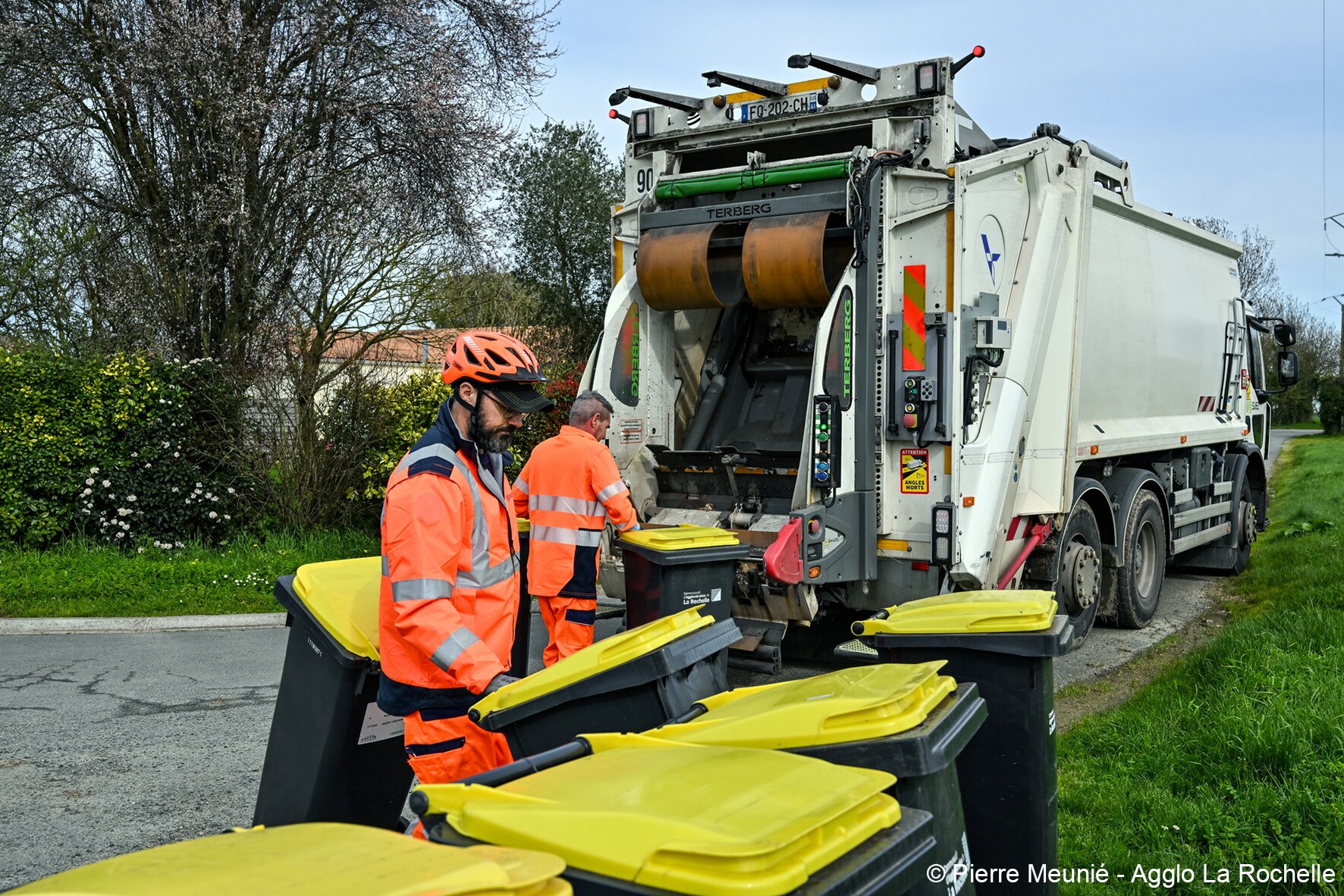 rattrapage de collecte des ordures ménagères