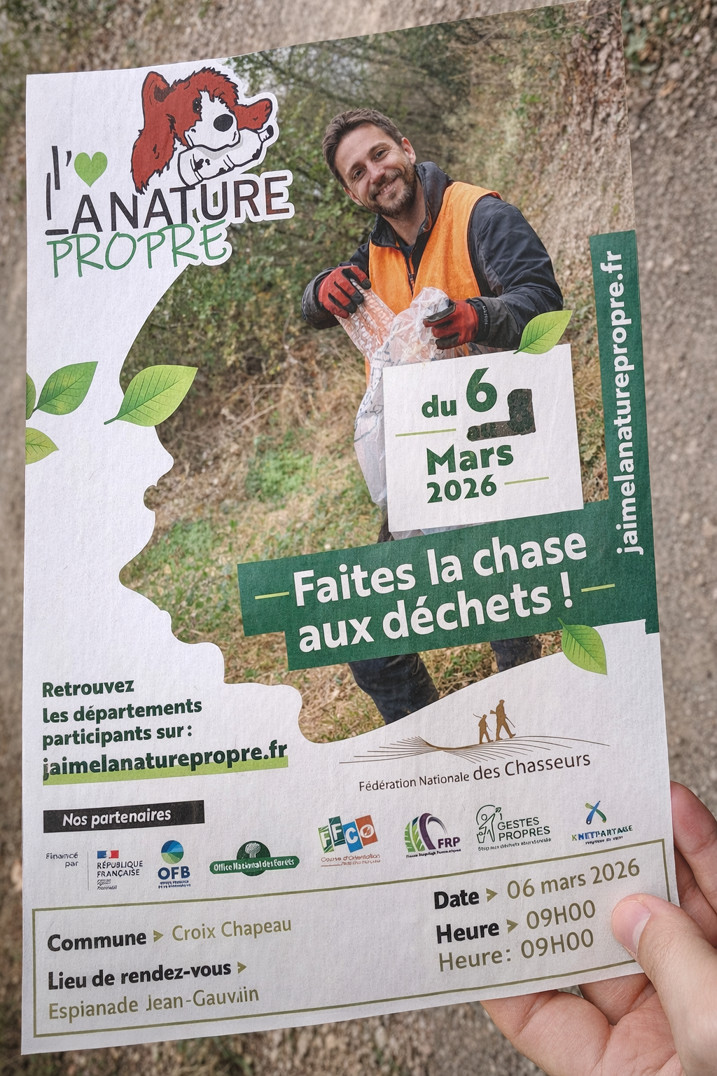 Chasse aux déchets le 6 mars