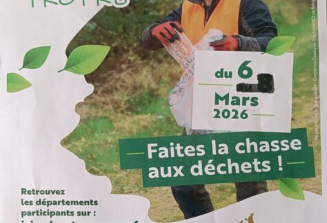 La chasse aux déchets le 6 mars