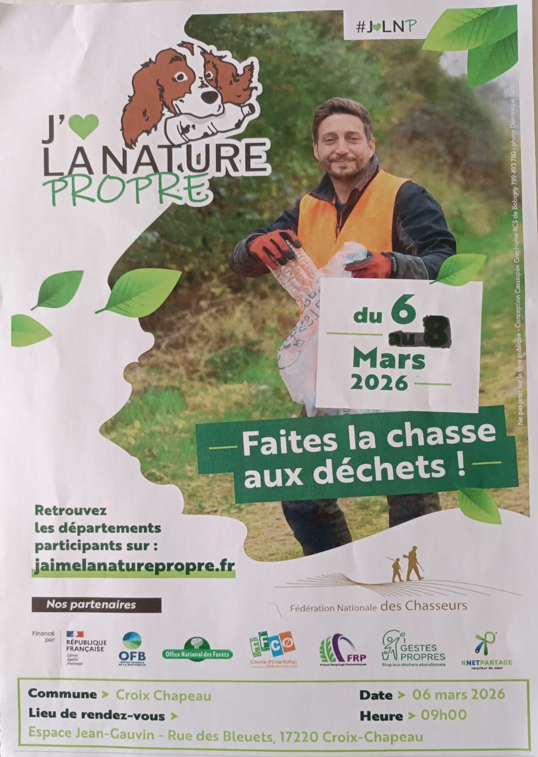 La chasse aux déchets le 6 mars